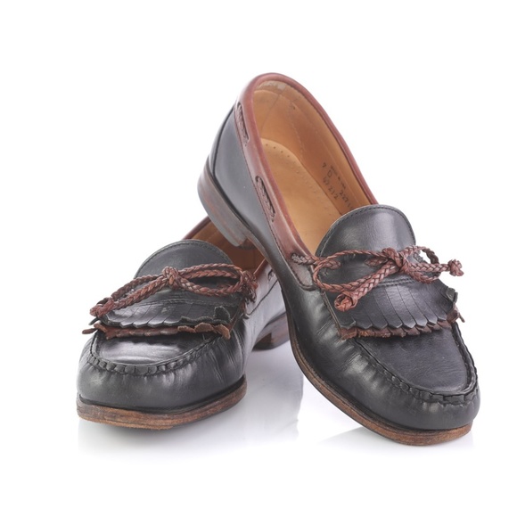 Allen Edmonds Woodstock Moc Kiltie Tassel Loafers